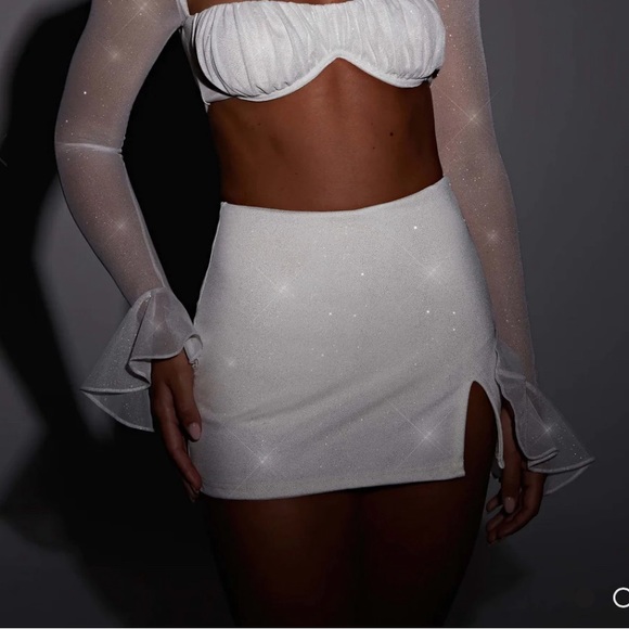 Zima skort - ivory sparkle (new with tags) - Picture 6 of 7